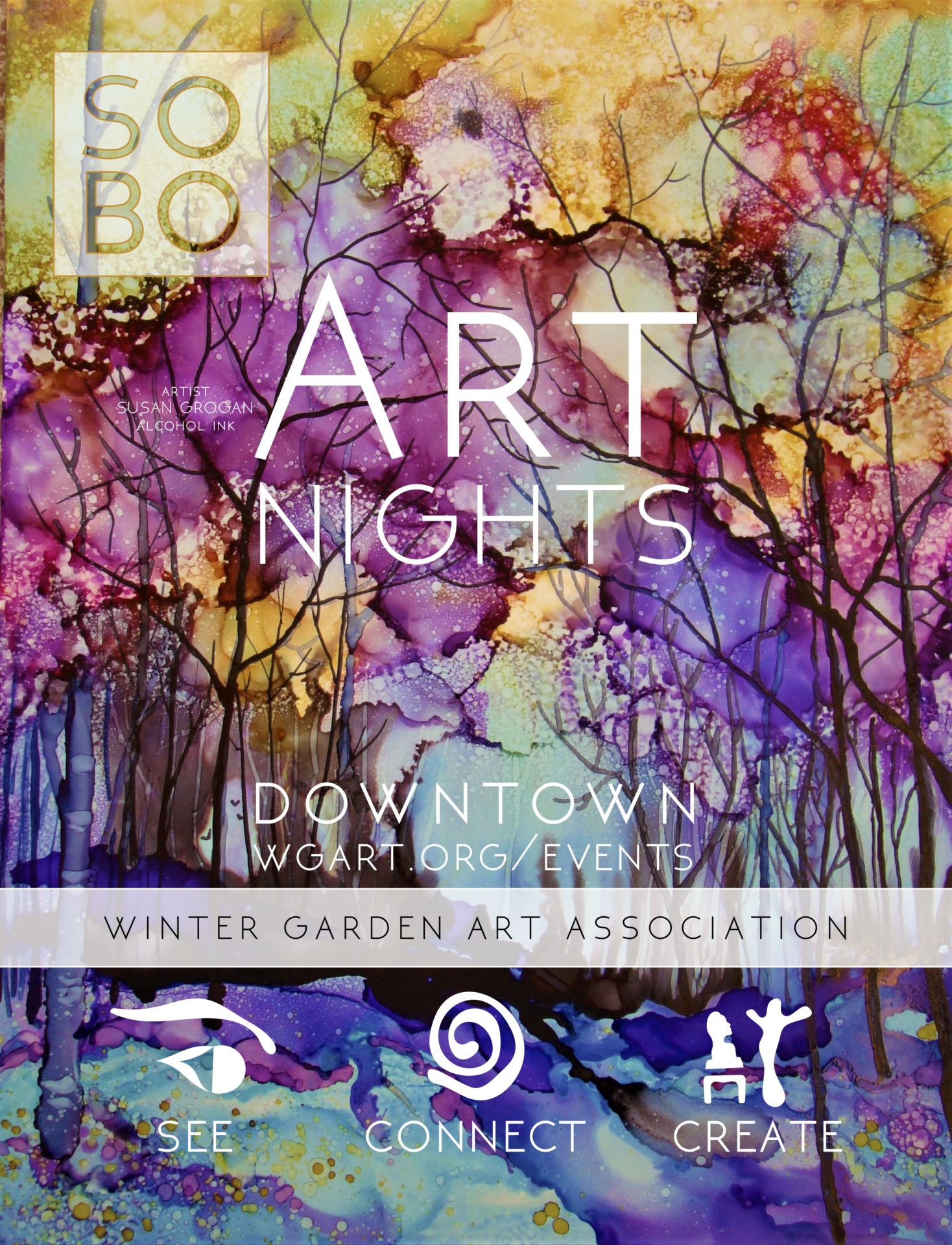 Art Night VIP Downtown Winter Garden Winter Garden Art Association