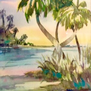 Atmospheric Watercolor - Geri Hurlbut