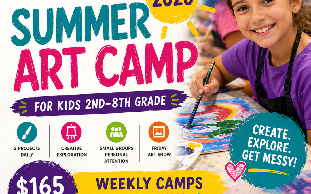 SOBO Summer Art Camps – June 1-5: Once Upon a Canvas is a magical art camp where